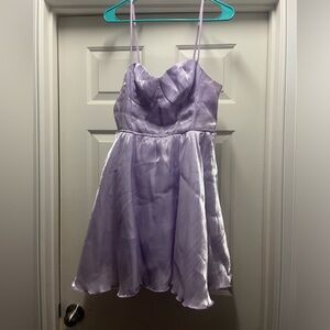 super cute lilac dress! perfect for a taylor swift concert!